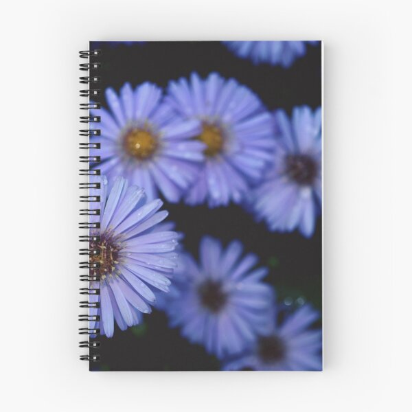 Artikelvorschau, Regentropfen auf den lila Blumen entworfen und verkauft von CokeyPanda.