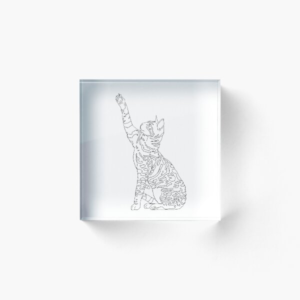 Item preview, Bengal Cat Playing designed and sold by EmLosin.
