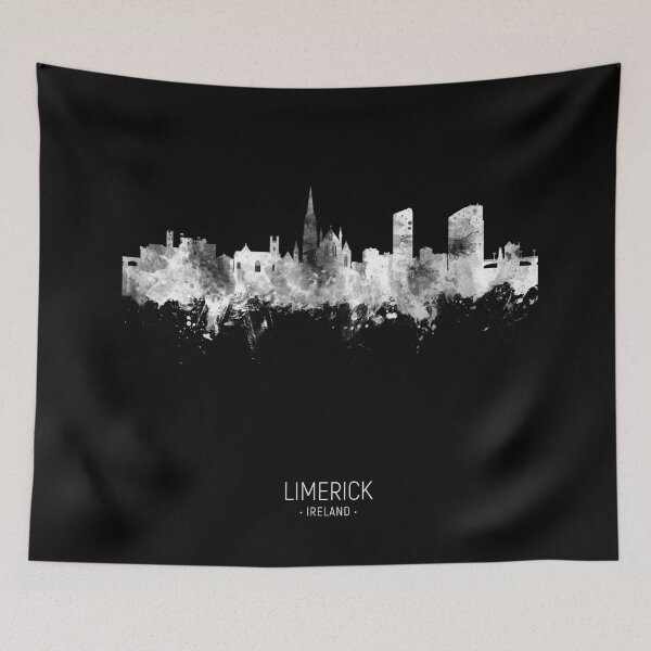 Item preview, Limerick Ireland Skyline designed and sold by ArtPrints.