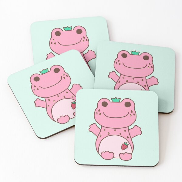 Item preview, strawberry frog designed and sold by adequatedesigns.