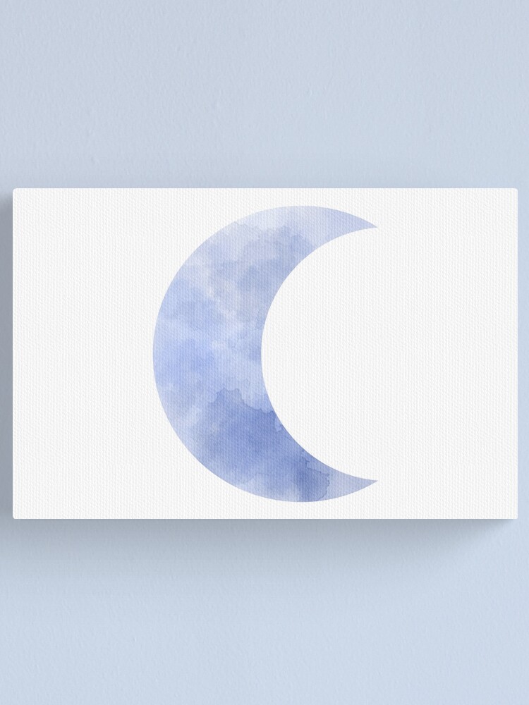 Blue Moon Canvas Print