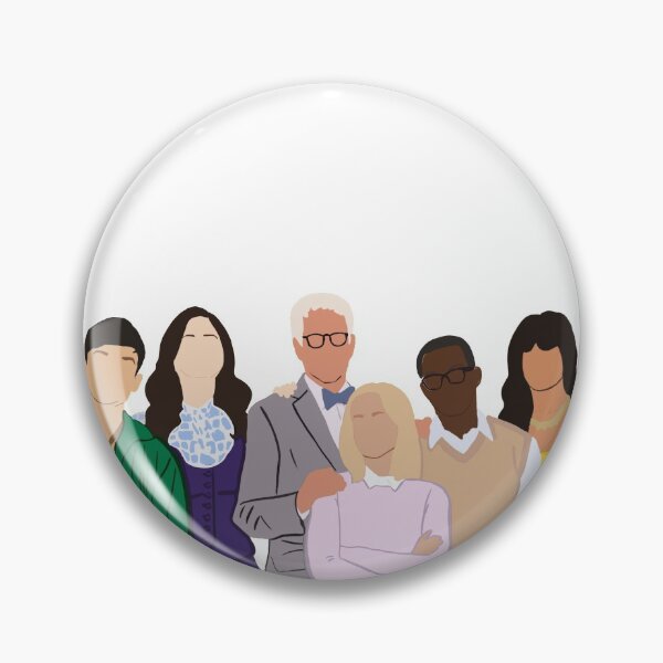 Item preview, The Good Place cartoon arty designed and sold by phoebenic.