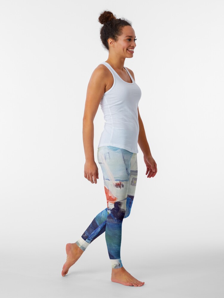 Thumbnail 2 von 5, Leggings, Auf der Fähre nach Schweden designt und verkauft von LillianBerthel.