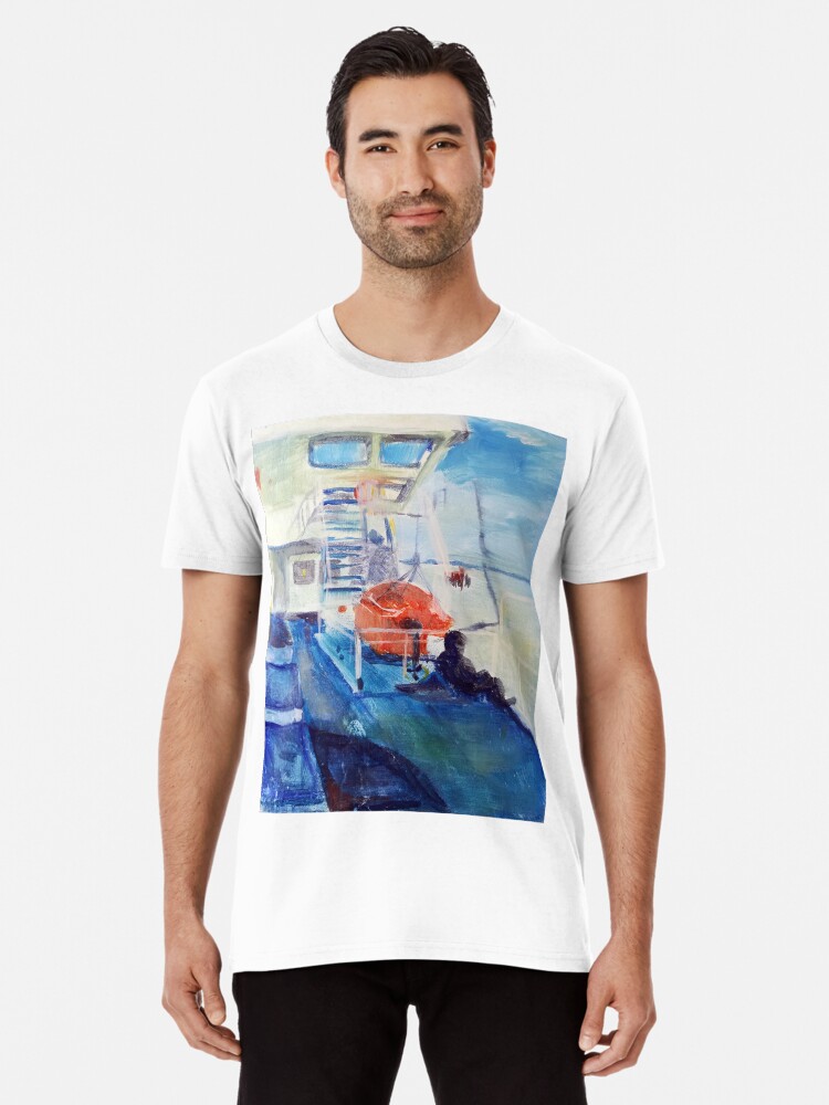 Thumbnail 1 von 6, Premium T-Shirt, Auf der Fähre nach Schweden designt und verkauft von LillianBerthel.