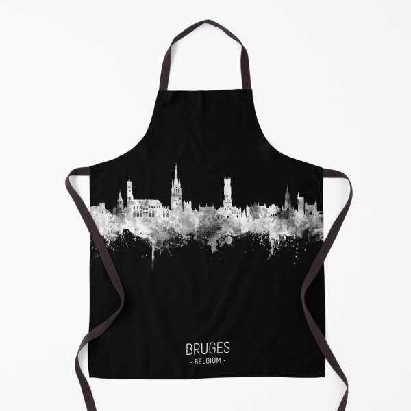 Item preview, Bruges Belgium Skyline designed and sold by ArtPrints.
