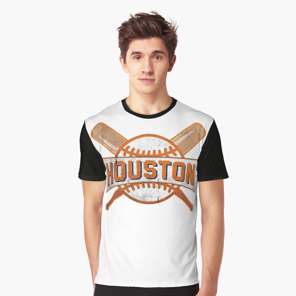 Houston Baseball Team Love Sport Funny Gifts Kids T-Shirt