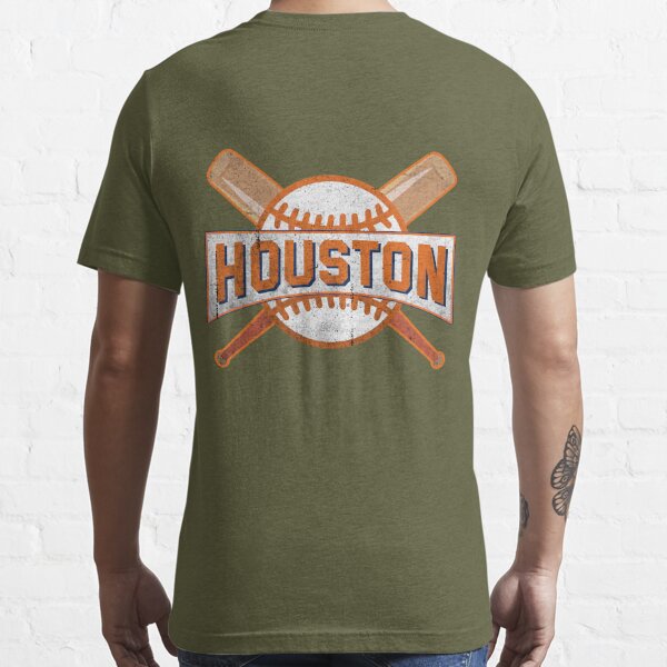 Houston Baseball Team Love Sport Funny Gifts Kids T-Shirt