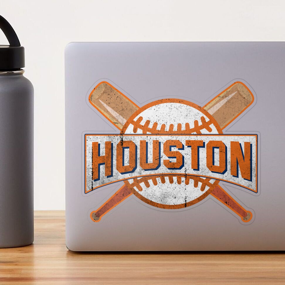 Houston Astros Baseball Team Love Sport Funny Gifts Sticker for