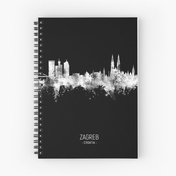 Item preview, Zagreb Croatia Skyline designed and sold by ArtPrints.