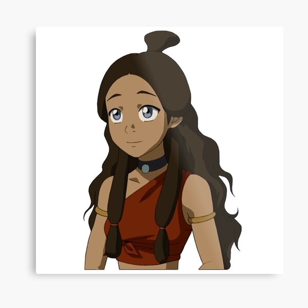 Katara In Fire Nation Clothes Avatar Metal Print For Sale By Blueeyes374 Redbubble