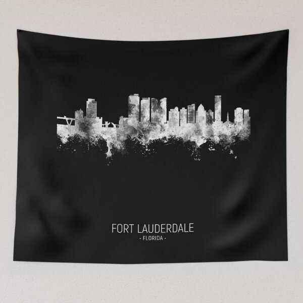 Item preview, Fort Lauderdale Florida Skyline designed and sold by ArtPrints.