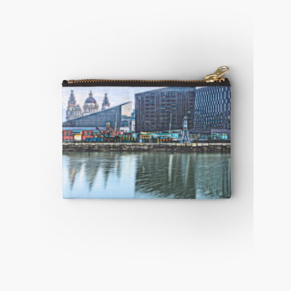 Item preview, Reflections of the Liverpool skyline in Canning Dock designed and sold by wellsie82.