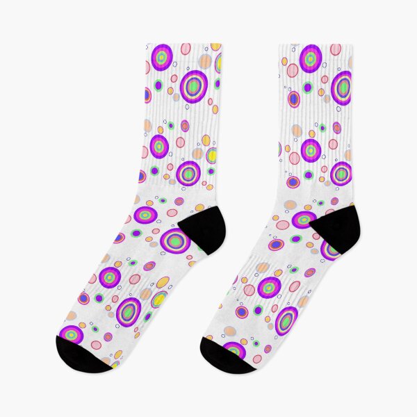 Item preview, Early 2000s Colourful Circles Geometrical Pattern  designed and sold by junepillows.