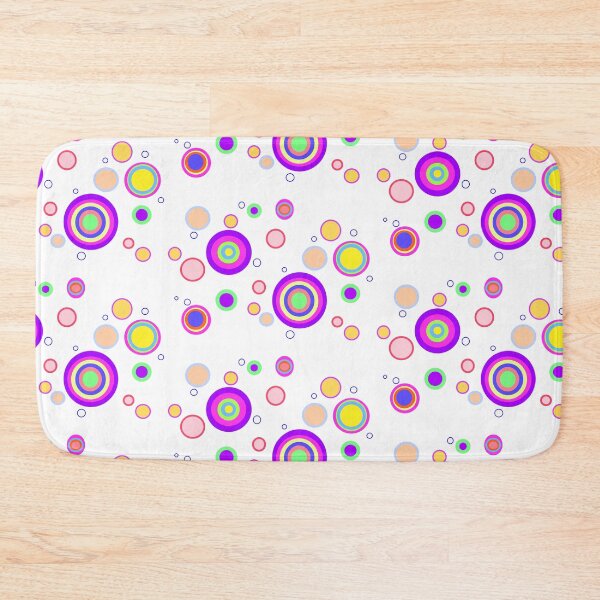 Item preview, Early 2000s Colourful Circles Geometrical Pattern  designed and sold by junepillows.