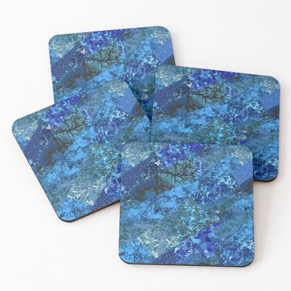 Item preview, Blue patchwork designed and sold by TomateCerise.