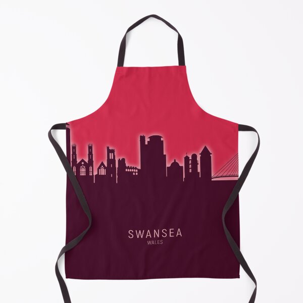 Item preview, Swansea Wales Skyline designed and sold by ArtPrints.