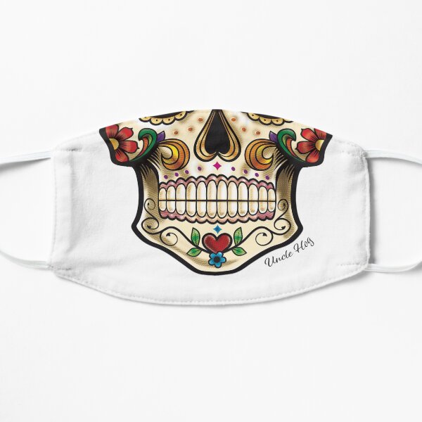candy skull Tattoo style image Mask