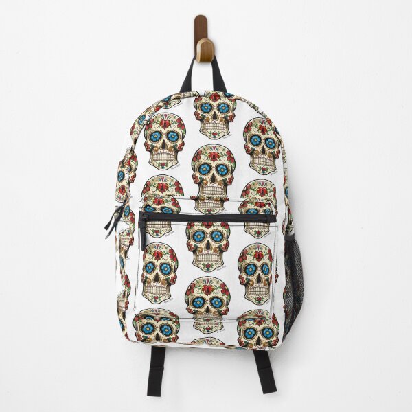 Item preview, candy skull Tattoo style image designed and sold by Cimbart.