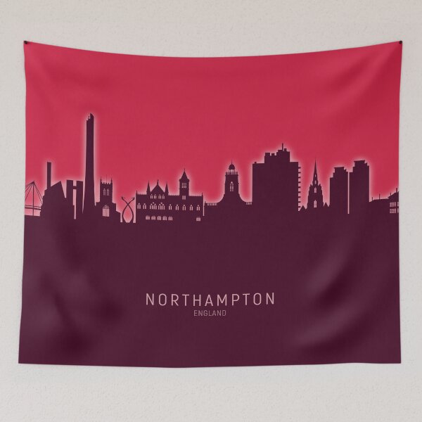 Item preview, Northampton England Skyline designed and sold by ArtPrints.