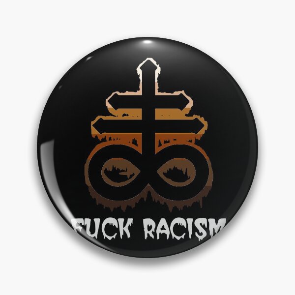 Item preview, Leviatán cruzado Fuck Racism todos los ingresos serán donados a https://alltogethernow.org.au/ designed and sold by DevilessDesigns.