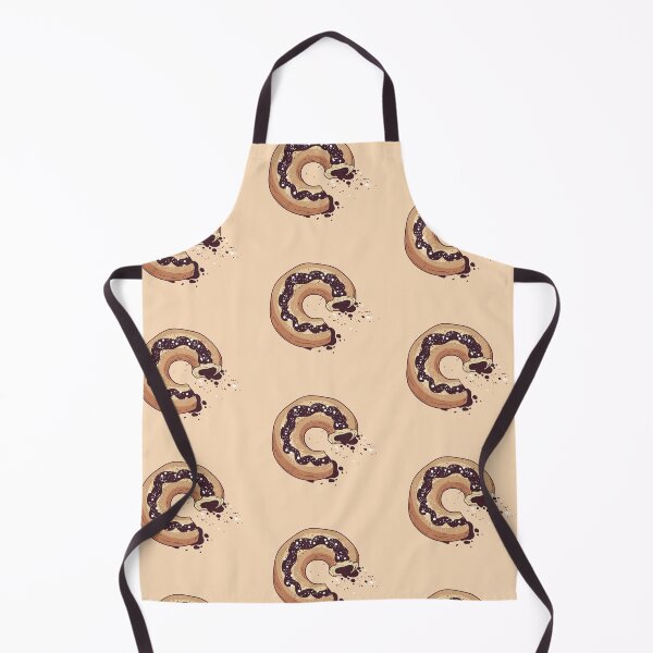 Item preview, Dessert Chocolate Donut Pastry with Bite Mark designed and sold by Maria Simone.