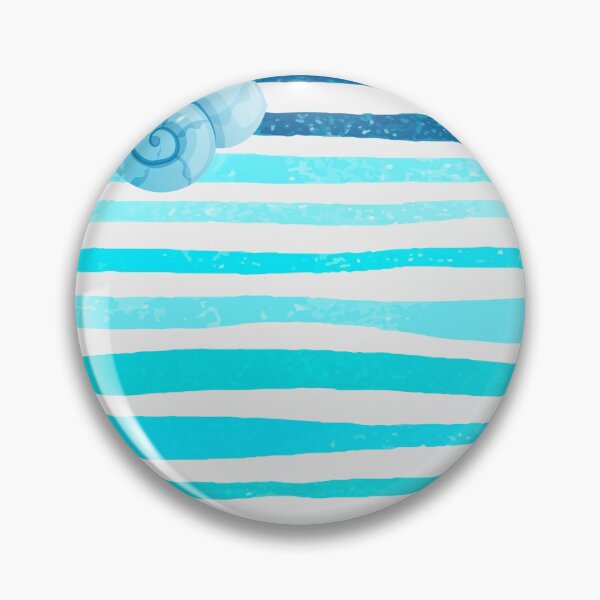 Item preview, Blue ocean pattern with shells designed and sold by baligaia.