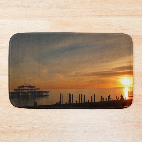 Item preview, Sunset over the West Pier - Brighton designed and sold by SpikyNeil.
