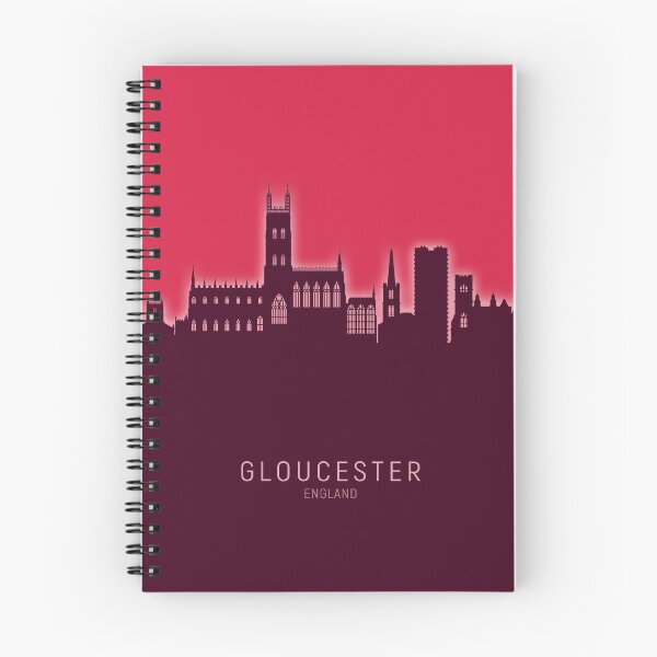 Artikelvorschau, Gloucester England Skyline entworfen und verkauft von ArtPrints.