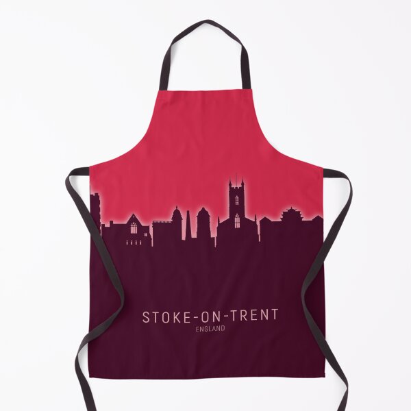 Item preview, Stoke-on-Trent England Skyline designed and sold by ArtPrints.