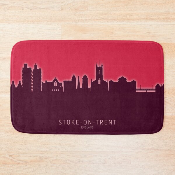 Item preview, Stoke-on-Trent England Skyline designed and sold by ArtPrints.