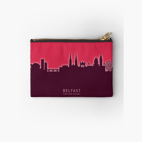 Item preview, Belfast Northern Ireland Skyline designed and sold by ArtPrints.