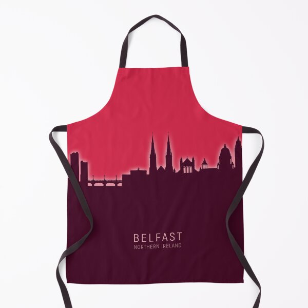 Item preview, Belfast Northern Ireland Skyline designed and sold by ArtPrints.