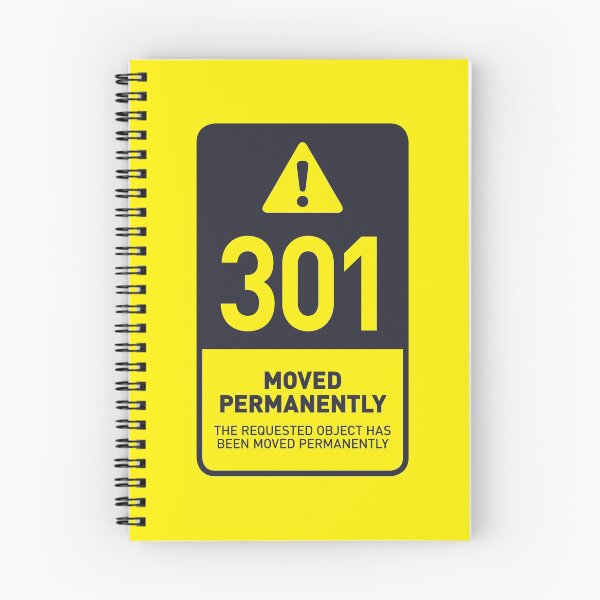 Item preview, HTTP Error 301 Object Moved Permanently (Yellow) designed and sold by VoodooCircus.
