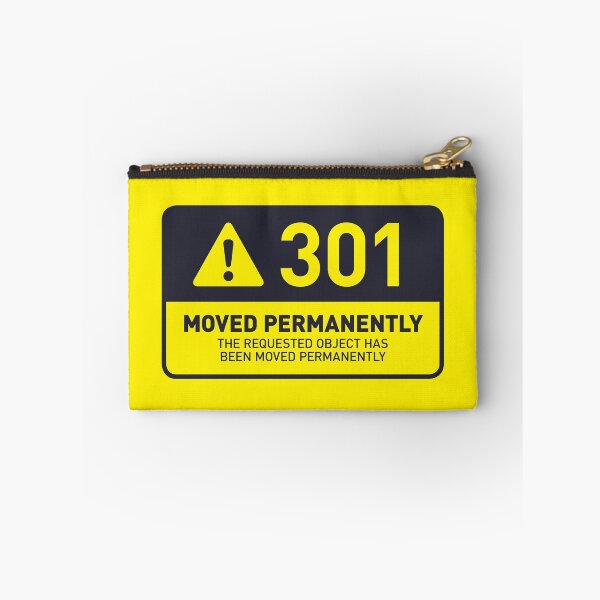 Item preview, HTTP Error 301 Object Moved Permanently (Yellow) designed and sold by VoodooCircus.