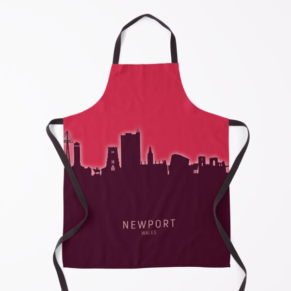 Item preview, Newport Wales Skyline designed and sold by ArtPrints.