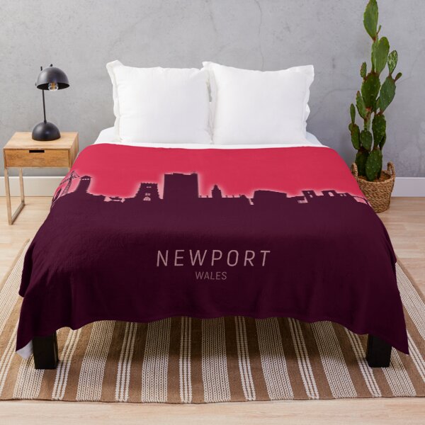 Artikelvorschau, Newport Wales Skyline entworfen und verkauft von ArtPrints.