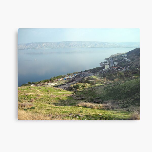 Sea of Galilee View Metal Print