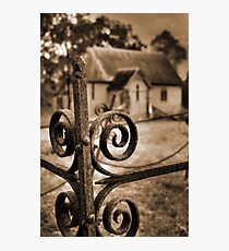 Church yard Photographic Print