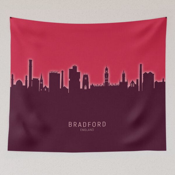 Item preview, Bradford England Skyline designed and sold by ArtPrints.