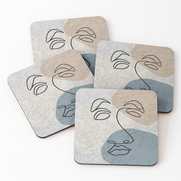 Item preview, Abstract Face design on abstract background. decorating, design designed and sold by jayne0524.