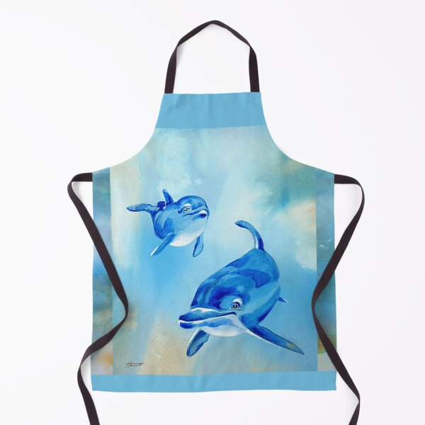 Item preview, Dolphins - Floating Free designed and sold by Patricia Howitt.