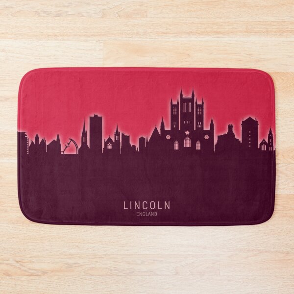 Artikelvorschau, Lincoln England Skyline entworfen und verkauft von ArtPrints.