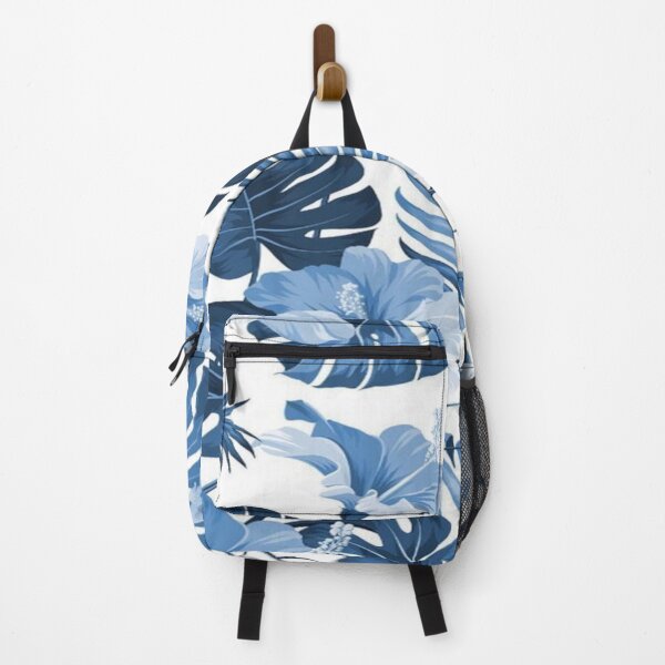 Item preview, Blue and White Floral Print, designed and sold by thelastelement.