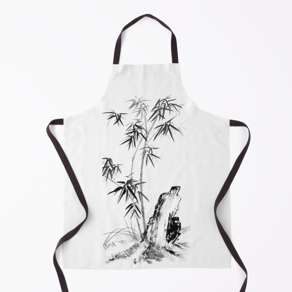 Item preview, Bamboo with Stone (black and white) designed and sold by Birgit Moldenhauer.