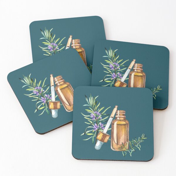 Item preview, Rosemary Essential Oil Bottle and Dropper designed and sold by Alicia Chee.