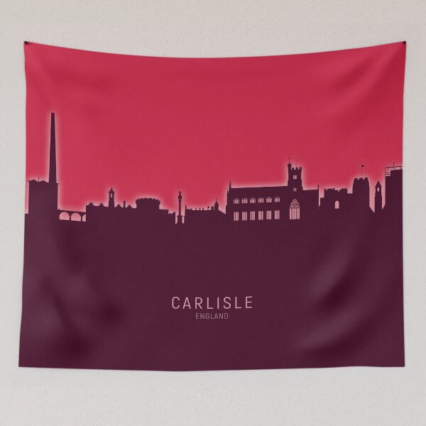 Artikelvorschau, Carlisle England Skyline entworfen und verkauft von ArtPrints.