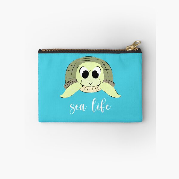 Item preview, Sea life with cute small green yellow cartoon save the turtle designed and sold by BabyPaws.