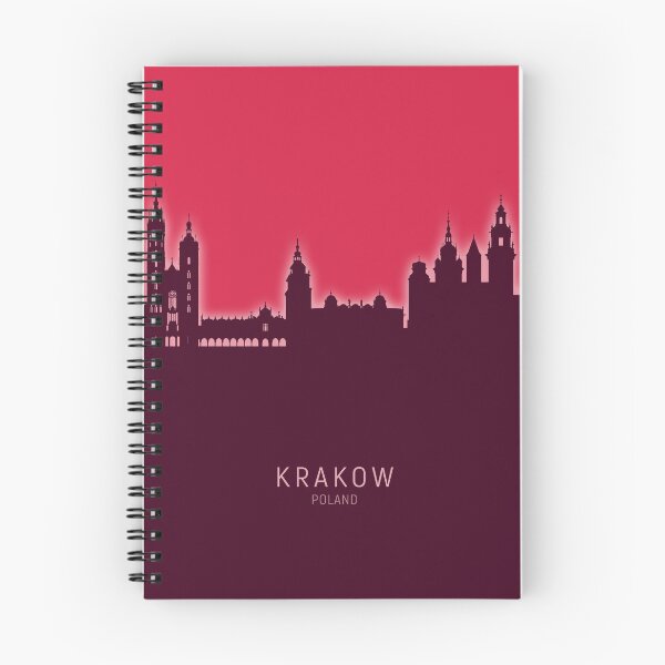 Item preview, Krakow Poland Skyline designed and sold by ArtPrints.