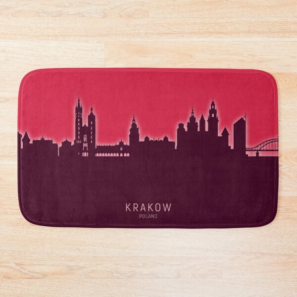 Item preview, Krakow Poland Skyline designed and sold by ArtPrints.