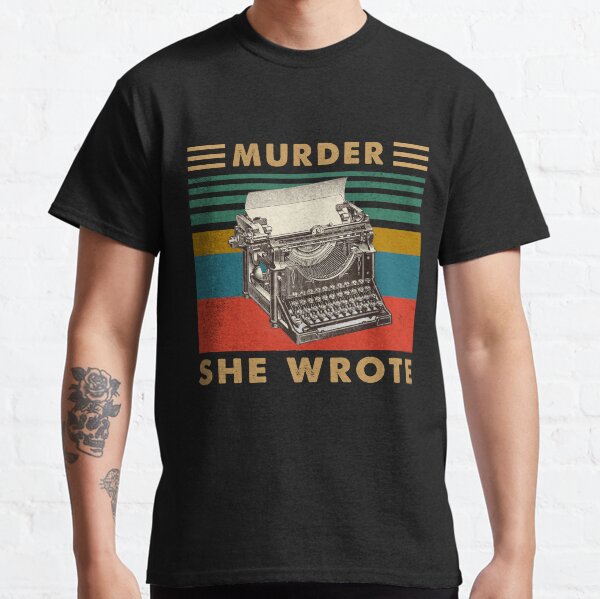 Vintage Men Women Jessica Fletcher's Gifts She Wrote Classic T-Shirt